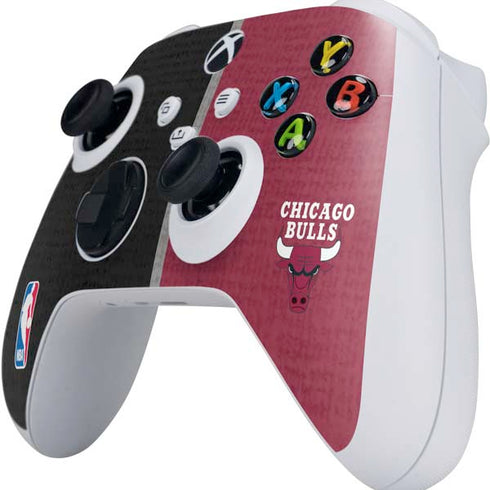 NBA Chicago Bulls Canvas Xbox Series S Controller Skin