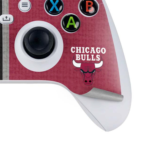 NBA Chicago Bulls Canvas Xbox Series S Controller Skin