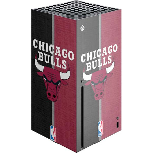 NBA Chicago Bulls Canvas Xbox Series X Console Skin