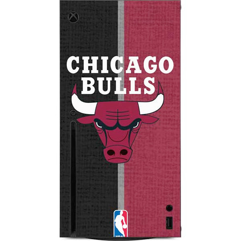 NBA Chicago Bulls Canvas Xbox Series X Console Skin