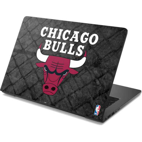 NBA Chicago Bulls Dark Rust Dell Chromebook Skin