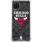 NBA Chicago Bulls Dark Rust Galaxy A12 Clear Case