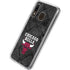 NBA Chicago Bulls Dark Rust Galaxy A20 Clear Case