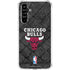 NBA Chicago Bulls Dark Rust Galaxy A54 5G Clear Case