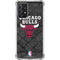 NBA Chicago Bulls Dark Rust Galaxy A72 5G Clear Case