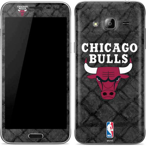 NBA Chicago Bulls Dark Rust Galaxy J3 Skin