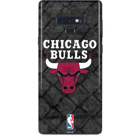NBA Chicago Bulls Dark Rust Galaxy Note 9 Skin