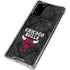 NBA Chicago Bulls Dark Rust Galaxy Note20 5G Clear Case