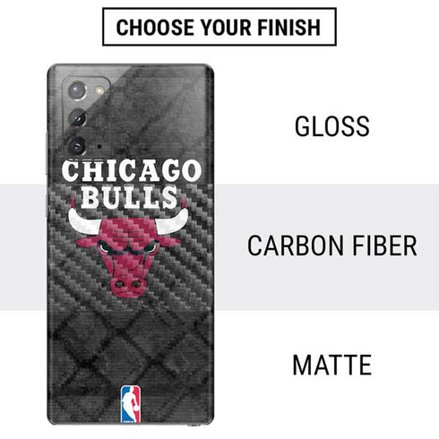 NBA Chicago Bulls Dark Rust Galaxy Note20 5G Skin