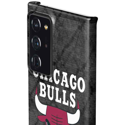NBA Chicago Bulls Dark Rust Galaxy Note20 Ultra 5G Lite Case