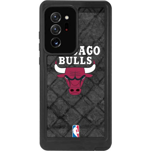 NBA Chicago Bulls Dark Rust Galaxy Note20 Ultra 5G Waterproof Case
