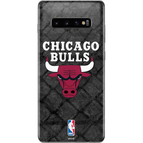 NBA Chicago Bulls Dark Rust Galaxy S10 Plus Skin