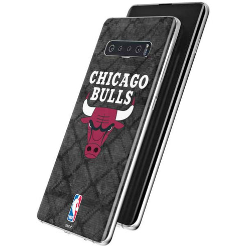 NBA Chicago Bulls Dark Rust Galaxy S10 Plus Skin