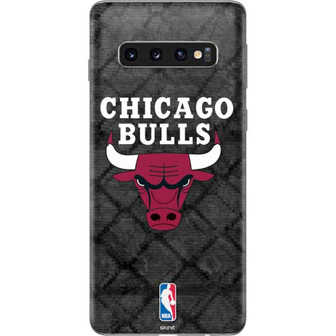 NBA Chicago Bulls Dark Rust Galaxy S10 Skin