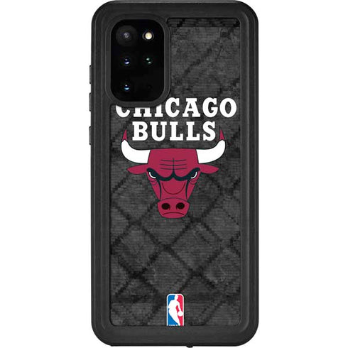 NBA Chicago Bulls Dark Rust Galaxy S20 Plus Waterproof Case