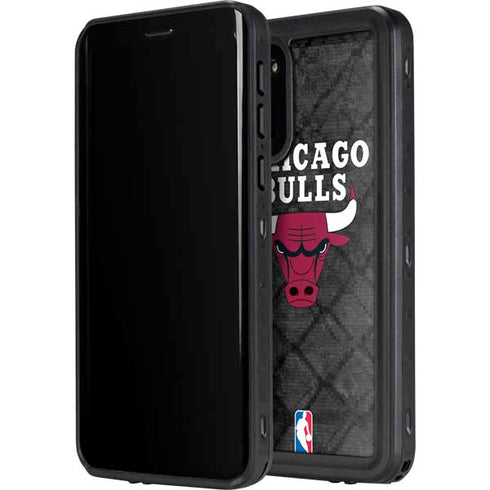 NBA Chicago Bulls Dark Rust Galaxy S20 Plus Waterproof Case