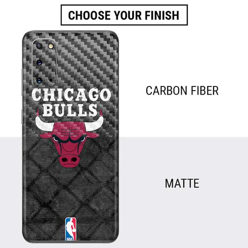 NBA Chicago Bulls Dark Rust Galaxy S20 Skin
