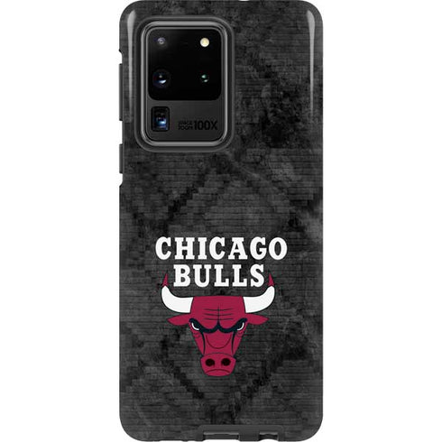 NBA Chicago Bulls Dark Rust Galaxy S20 Ultra 5G Pro Case