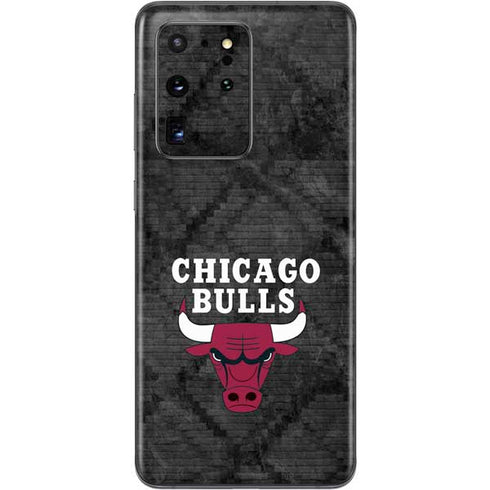 NBA Chicago Bulls Dark Rust Galaxy S20 Ultra 5G Skin
