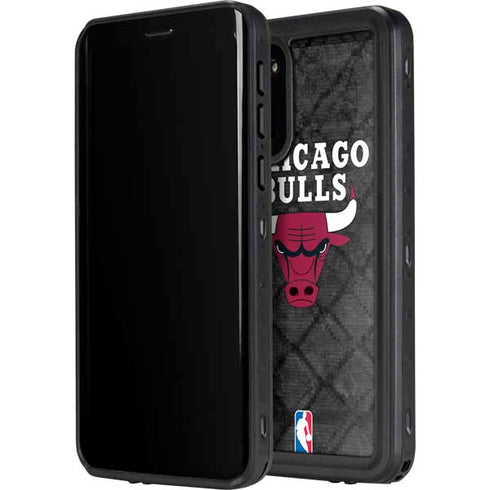 NBA Chicago Bulls Dark Rust Galaxy S20 Waterproof Case