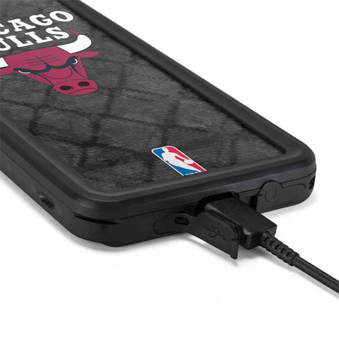 NBA Chicago Bulls Dark Rust Galaxy S20 Waterproof Case