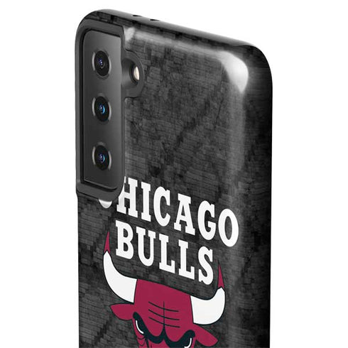 NBA Chicago Bulls Dark Rust Galaxy S21 Plus 5G Pro Case