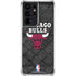 NBA Chicago Bulls Dark Rust Galaxy S21 Ultra 5G Clear Case