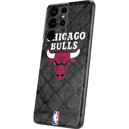 NBA Chicago Bulls Dark Rust Galaxy S21 Ultra 5G Skin