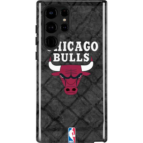 NBA Chicago Bulls Dark Rust Galaxy S22 Ultra Pro Case