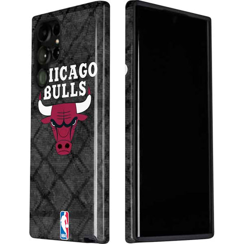 NBA Chicago Bulls Dark Rust Galaxy S22 Ultra Pro Case
