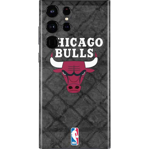 NBA Chicago Bulls Dark Rust Galaxy S22 Ultra Skin