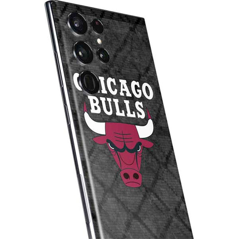 NBA Chicago Bulls Dark Rust Galaxy S22 Ultra Skin