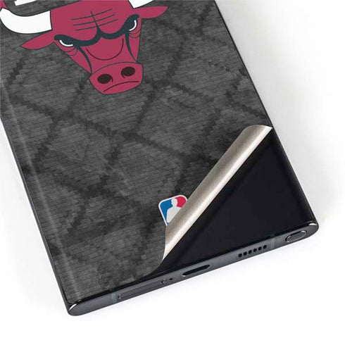 NBA Chicago Bulls Dark Rust Galaxy S22 Ultra Skin