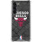 NBA Chicago Bulls Dark Rust Galaxy S23 Plus Clear Case