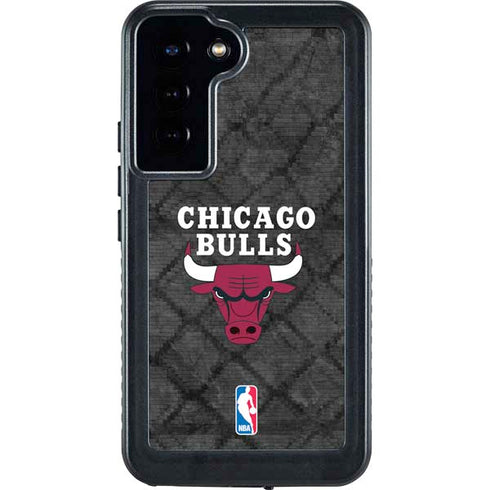 NBA Chicago Bulls Dark Rust Galaxy S23 Plus Waterproof Case