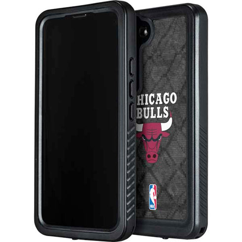 NBA Chicago Bulls Dark Rust Galaxy S23 Plus Waterproof Case