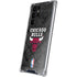 NBA Chicago Bulls Dark Rust Galaxy S24 Ultra Clear Case
