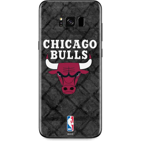 NBA Chicago Bulls Dark Rust Galaxy S8 Skin