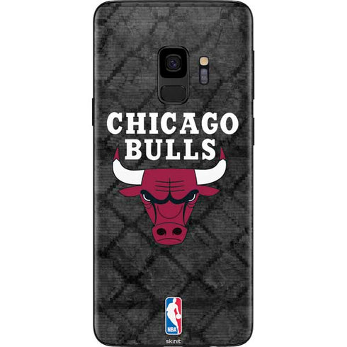 NBA Chicago Bulls Dark Rust Galaxy S9 Skin