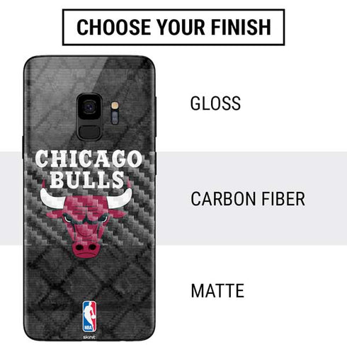 NBA Chicago Bulls Dark Rust Galaxy S9 Skin