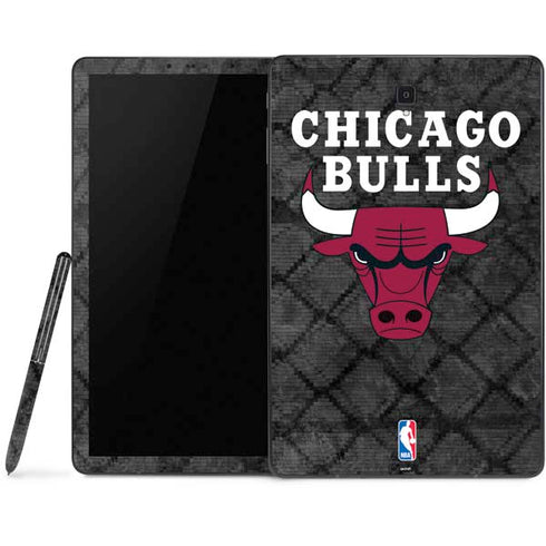 NBA Chicago Bulls Dark Rust Samsung Galaxy Tab Skin