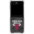 NBA Chicago Bulls Dark Rust Galaxy Z Flip5 5G Clear Case