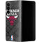 NBA Chicago Bulls Dark Rust Galaxy Z Fold4 5G Skin