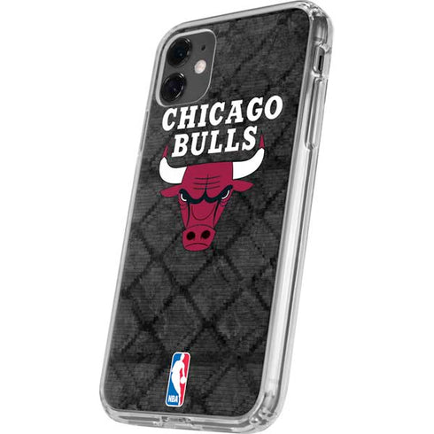 NBA Chicago Bulls Dark Rust iPhone 11 Clear Case