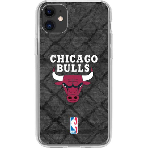 NBA Chicago Bulls Dark Rust iPhone 11 Clear Case