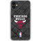 NBA Chicago Bulls Dark Rust iPhone 11 Clear Case