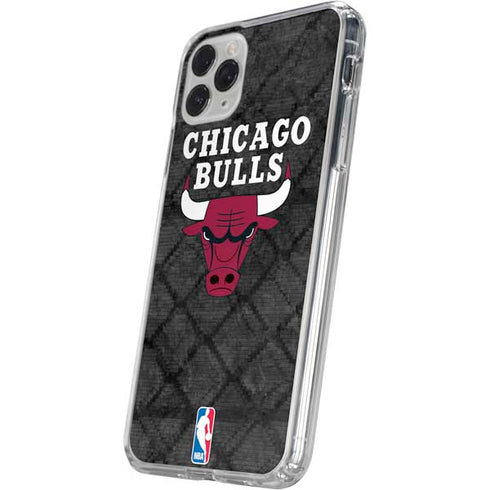 NBA Chicago Bulls Dark Rust iPhone 11 Pro Clear Case