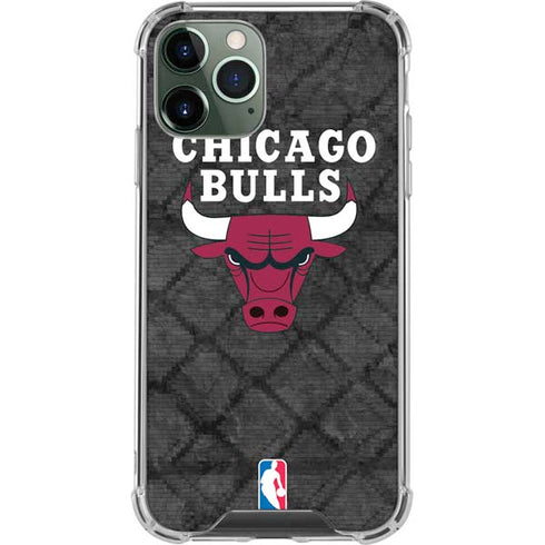 NBA Chicago Bulls Dark Rust iPhone 11 Pro Max Clear Case