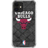 NBA Chicago Bulls Dark Rust iPhone 12 Clear Case