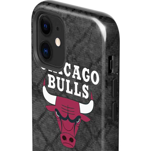 NBA Chicago Bulls Dark Rust iPhone 12 Impact Case